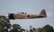 Texas Flying Legends Mitsubishi A6M2 Type 0 Model 21 (N8280K) at  Lakeland - Regional, United States