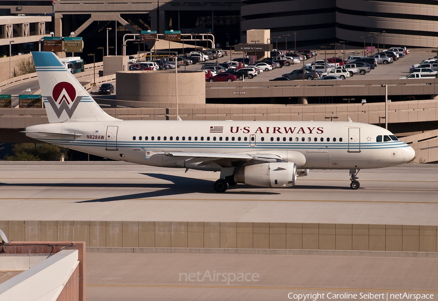 US Airways Airbus A319-132 (N828AW) | Photo 113732