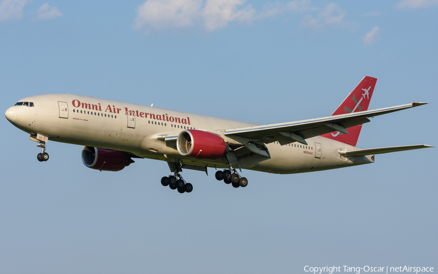 Omni Air International Boeing 777-2U8(ER) (N828AX) | Photo 362055