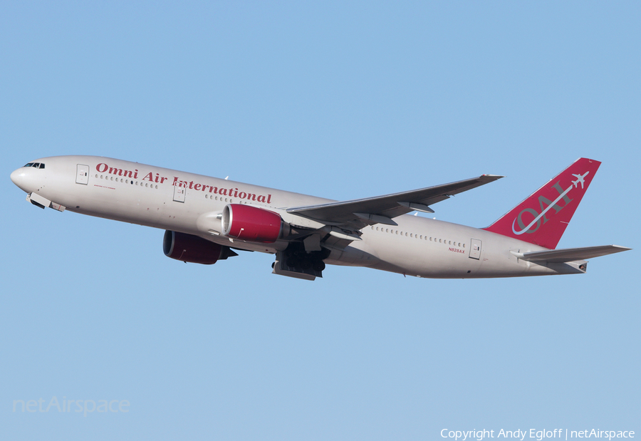 Omni Air International Boeing 777-2U8(ER) (N828AX) | Photo 211167