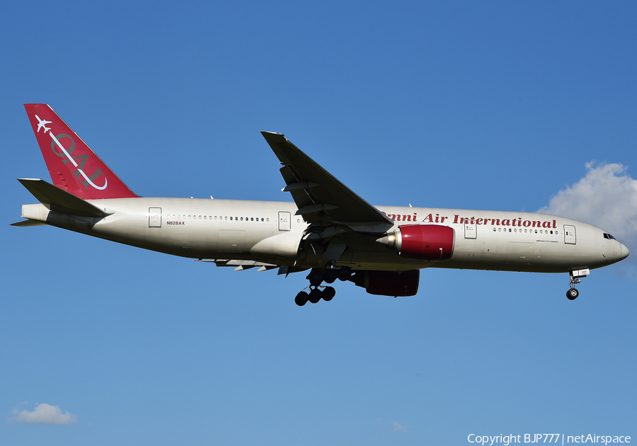 Omni Air International Boeing 777-2U8(ER) (N828AX) | Photo 248527