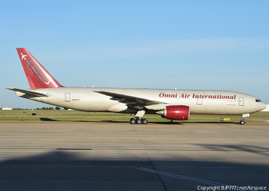 Omni Air International Boeing 777-2U8(ER) (N828AX) | Photo 261773