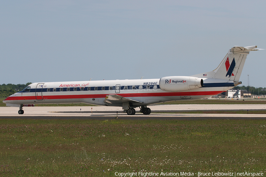 American Eagle Embraer ERJ-140LR (N829AE) | Photo 89206
