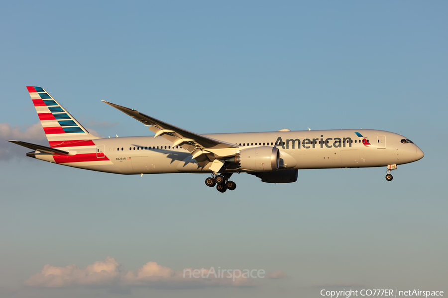 American Airlines Boeing 787-9 Dreamliner (N829AN) | Photo 266373