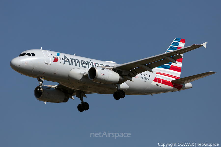 American Airlines Airbus A319-132 (N829AW) | Photo 506026