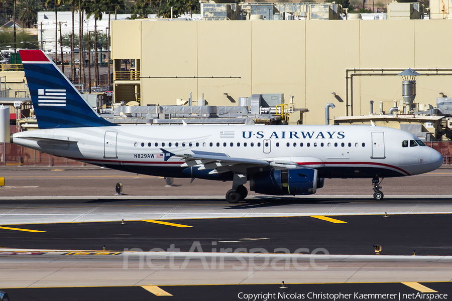 US Airways Airbus A319-132 (N829AW) | Photo 124022