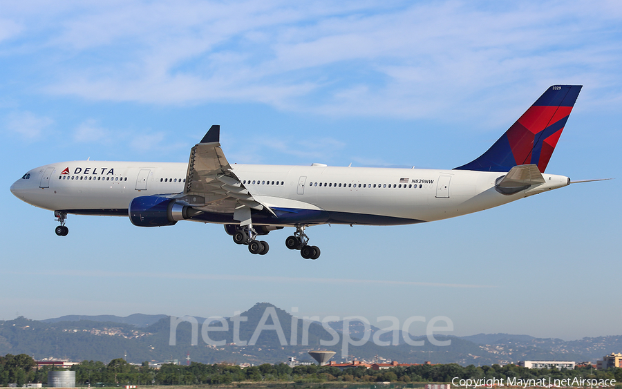 Delta Air Lines Airbus A330-202 (N829NW) | Photo 338316