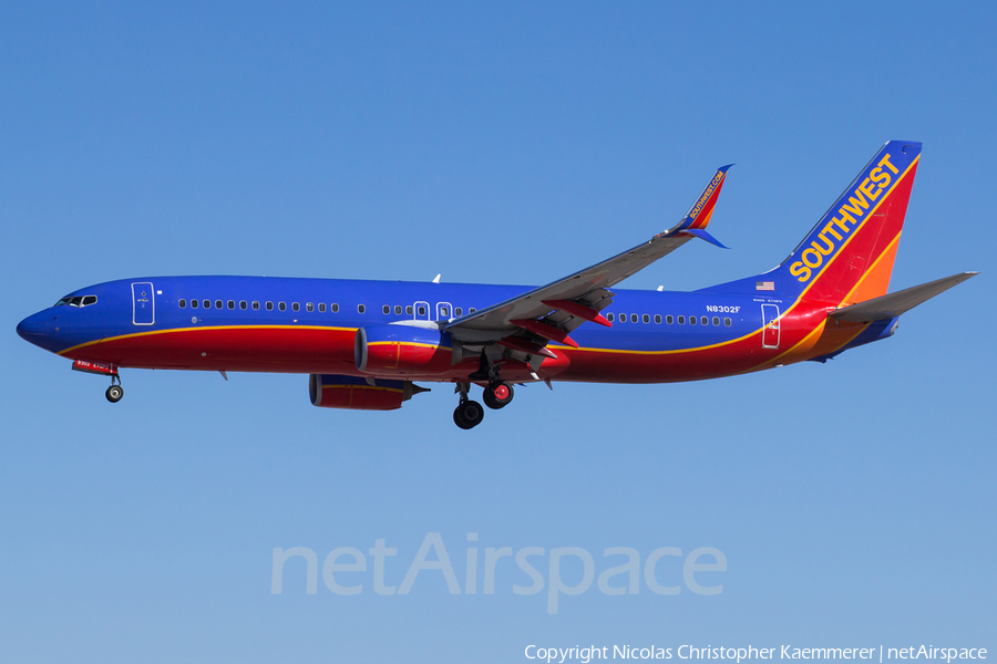 Southwest Airlines Boeing 737-8H4 (N8302F) | Photo 127304