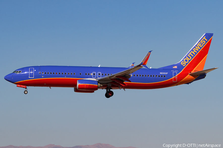 Southwest Airlines Boeing 737-8H4 (N8302F) | Photo 136893