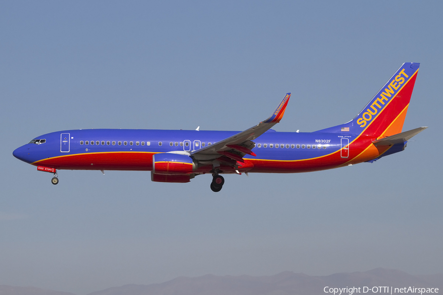 Southwest Airlines Boeing 737-8H4 (N8302F) | Photo 425444