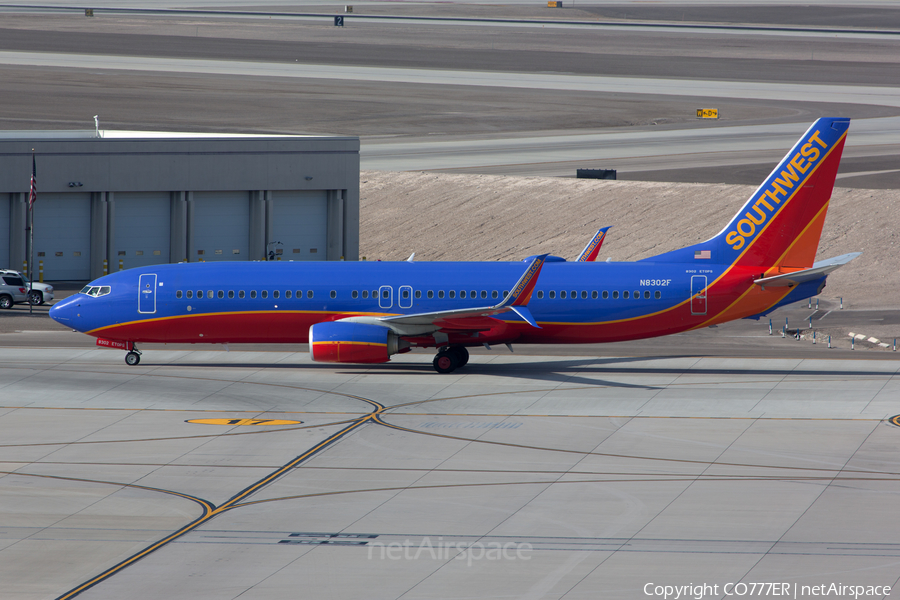 Southwest Airlines Boeing 737-8H4 (N8302F) | Photo 96486