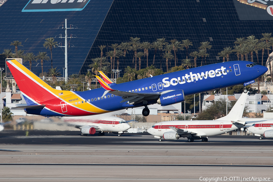 Southwest Airlines Boeing 737-8H4 (N8305E) | Photo 549725