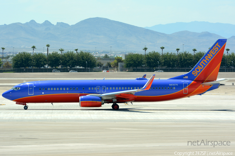 Southwest Airlines Boeing 737-8H4 (N8307K) | Photo 65242