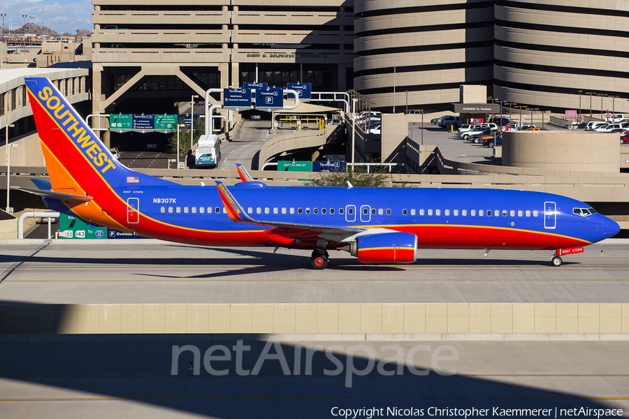 Southwest Airlines Boeing 737-8H4 (N8307K) | Photo 123996