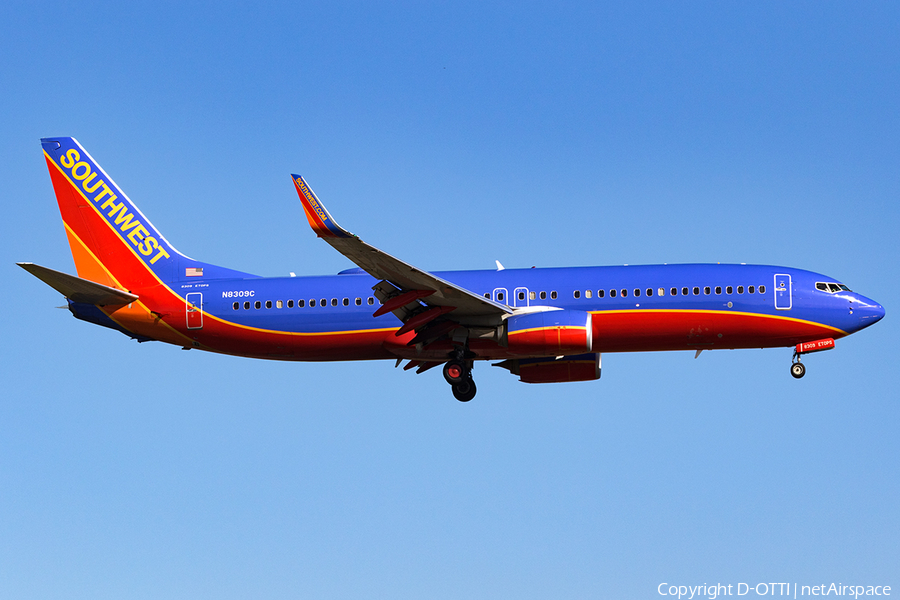 Southwest Airlines Boeing 737-8H4 (N8309C) | Photo 135324