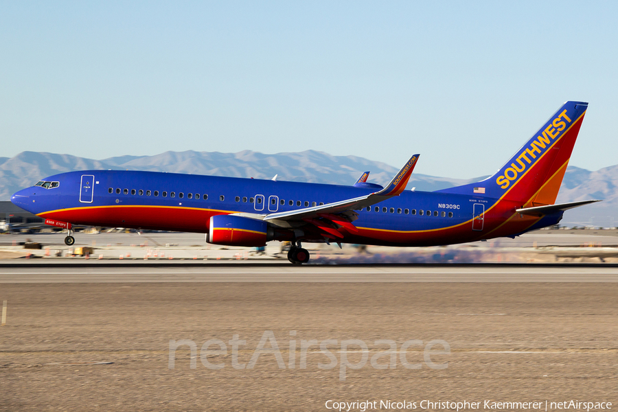 Southwest Airlines Boeing 737-8H4 (N8309C) | Photo 100391
