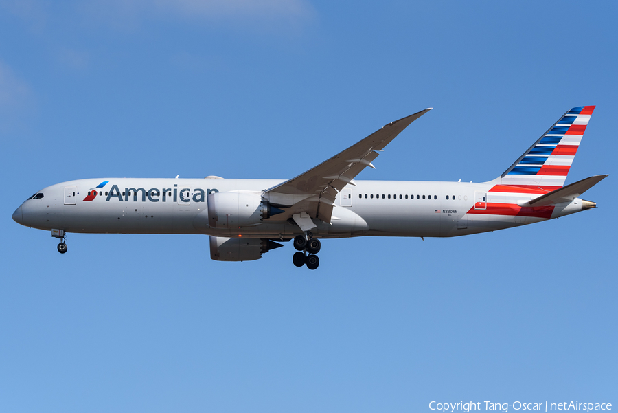 American Airlines Boeing 787-9 Dreamliner (N830AN) | Photo 449369