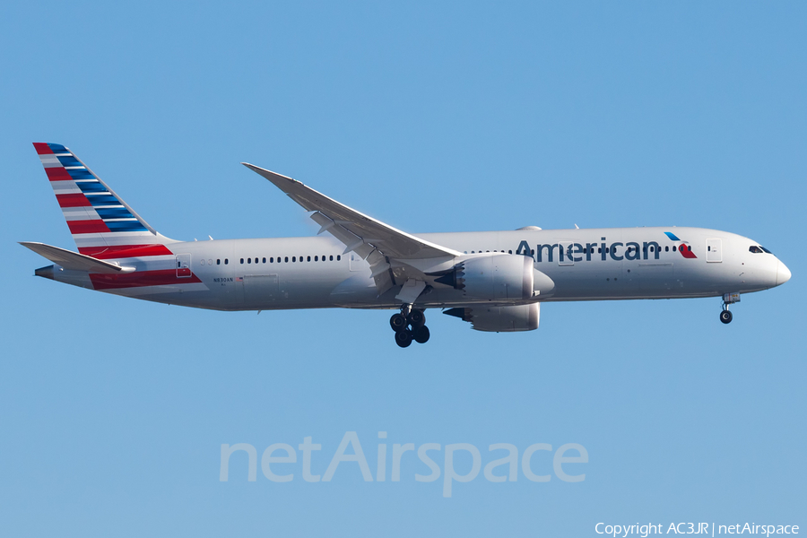 American Airlines Boeing 787-9 Dreamliner (N830AN) | Photo 337943