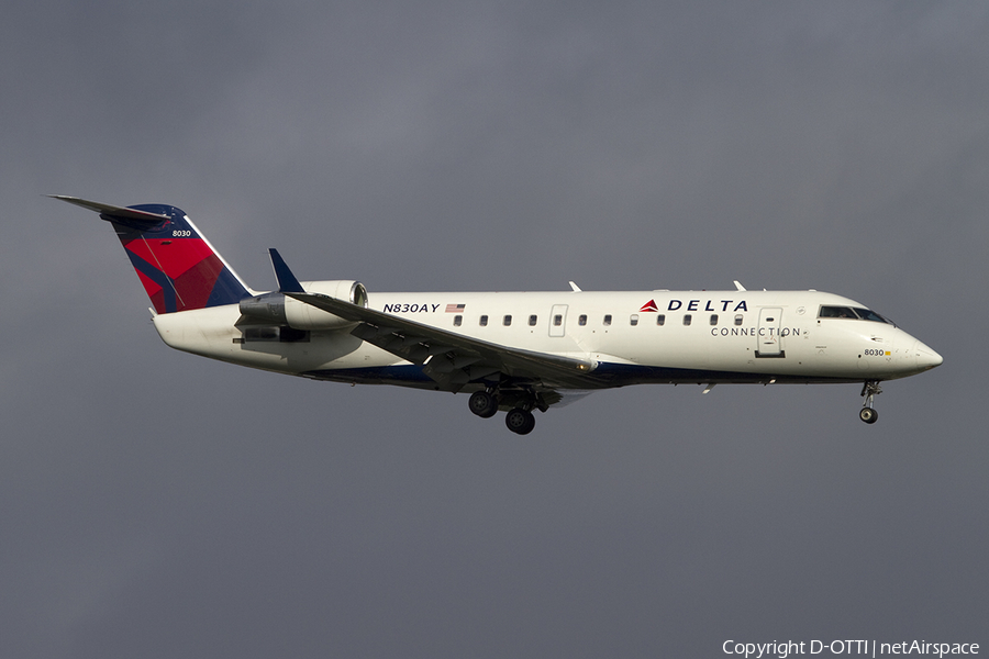 Delta Connection (Pinnacle Airlines) Bombardier CRJ-200ER (N830AY) | Photo 385305
