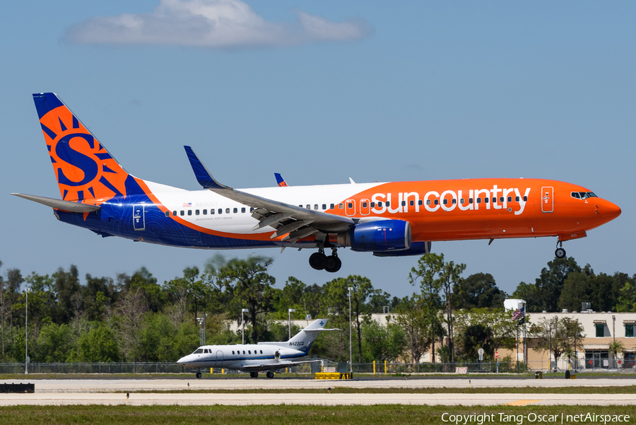 Sun Country Airlines Boeing 737-83N (N830SY) | Photo 449358