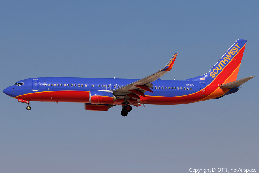 Southwest Airlines Boeing 737-8H4 (N8310C) | Photo 201400