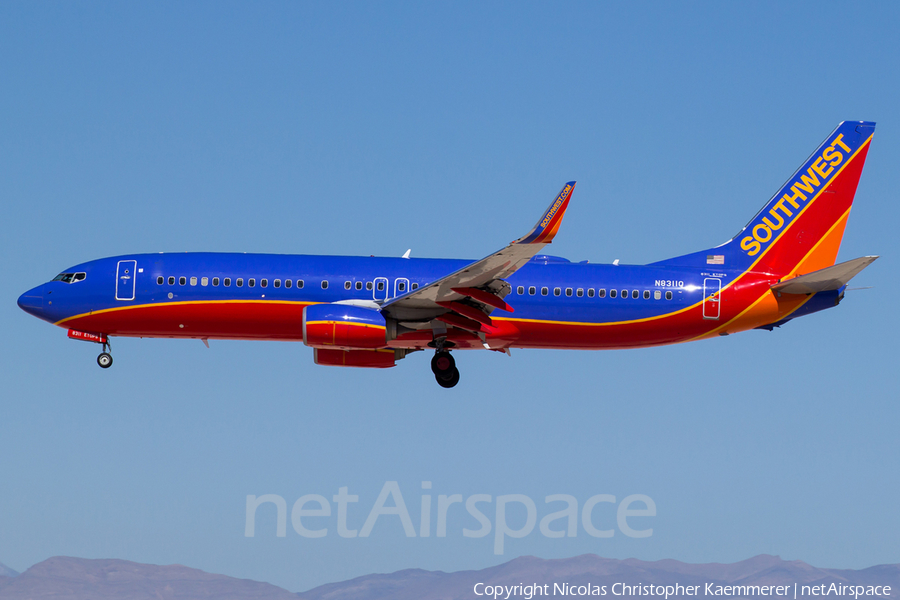 Southwest Airlines Boeing 737-8H4 (N8311Q) | Photo 127259