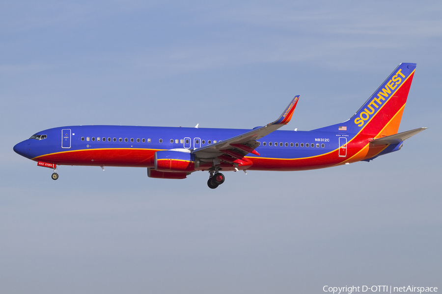 Southwest Airlines Boeing 737-8H4 (N8312C) | Photo 425393