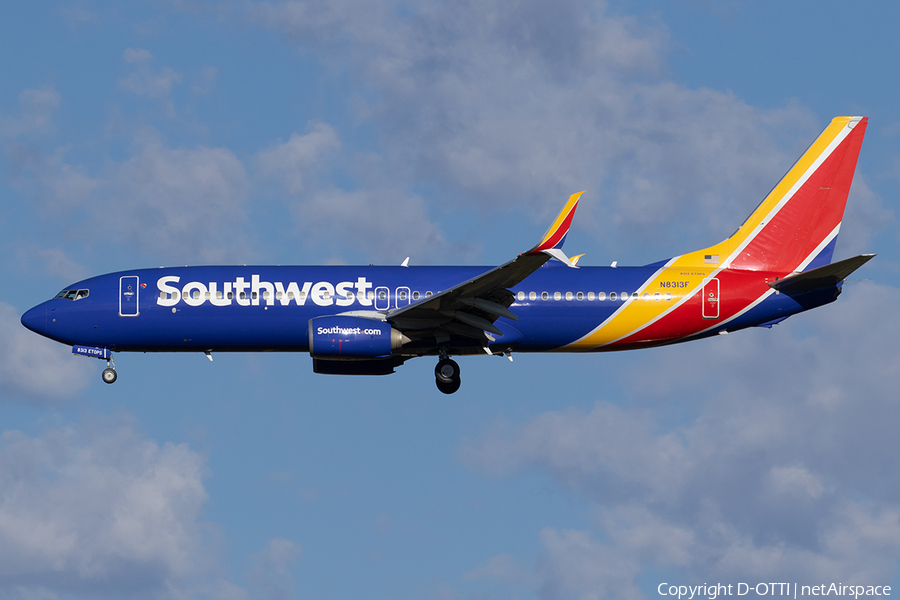Southwest Airlines Boeing 737-8H4 (N8313F) | Photo 525251