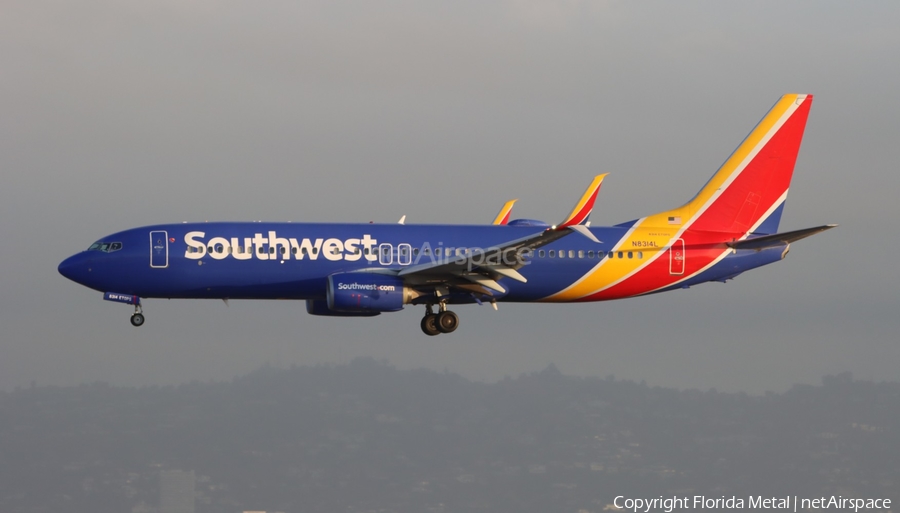 Southwest Airlines Boeing 737-8H4 (N8314L) | Photo 679234