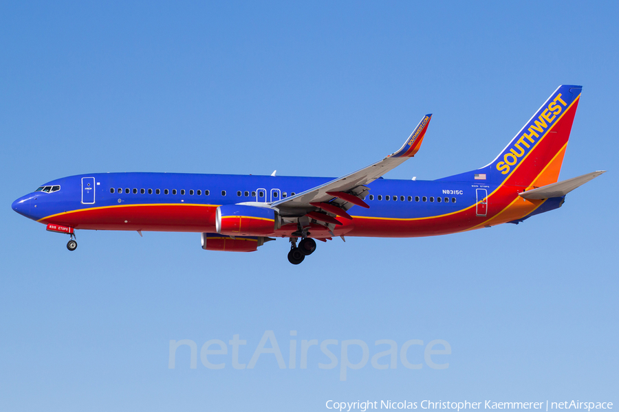 Southwest Airlines Boeing 737-8H4 (N8315C) | Photo 127370