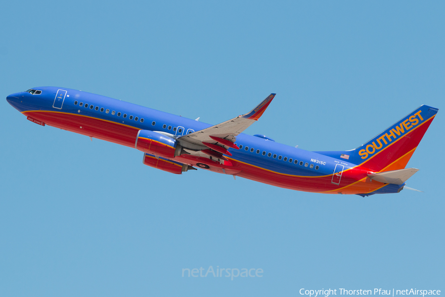 Southwest Airlines Boeing 737-8H4 (N8315C) | Photo 63805