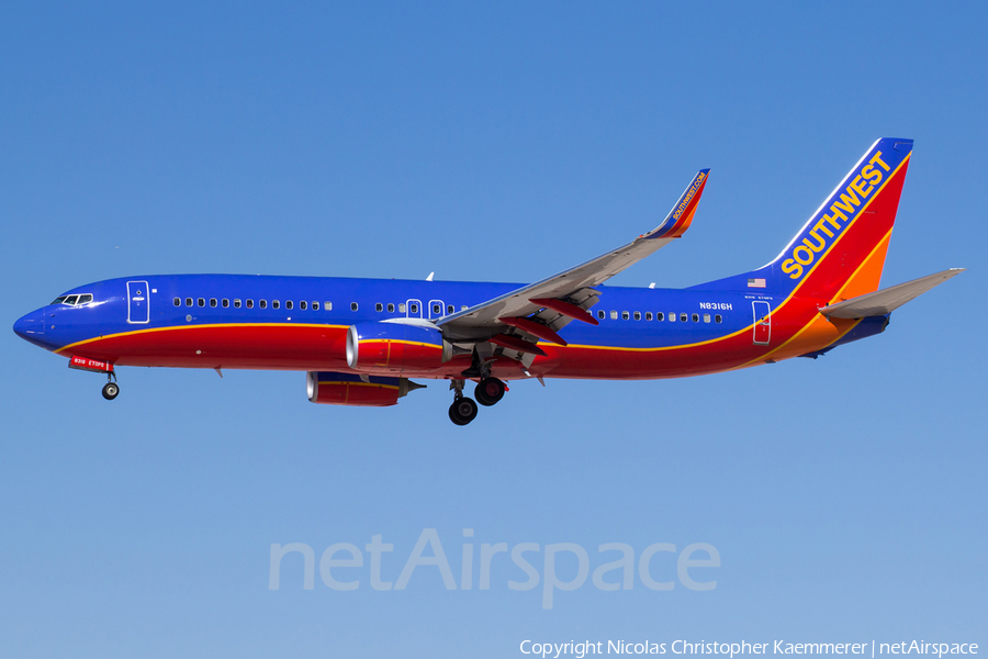 Southwest Airlines Boeing 737-8H4 (N8316H) | Photo 127356