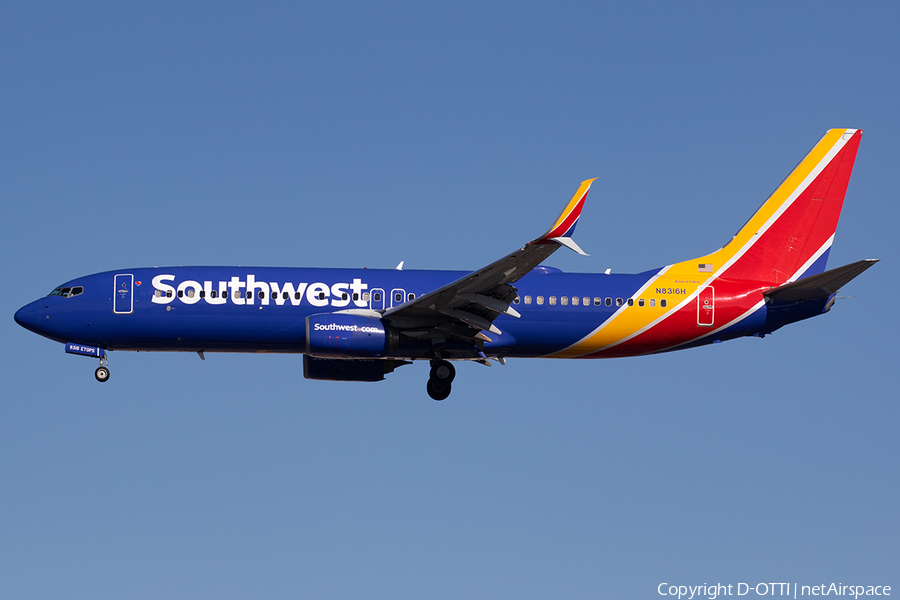 Southwest Airlines Boeing 737-8H4 (N8316H) | Photo 540678