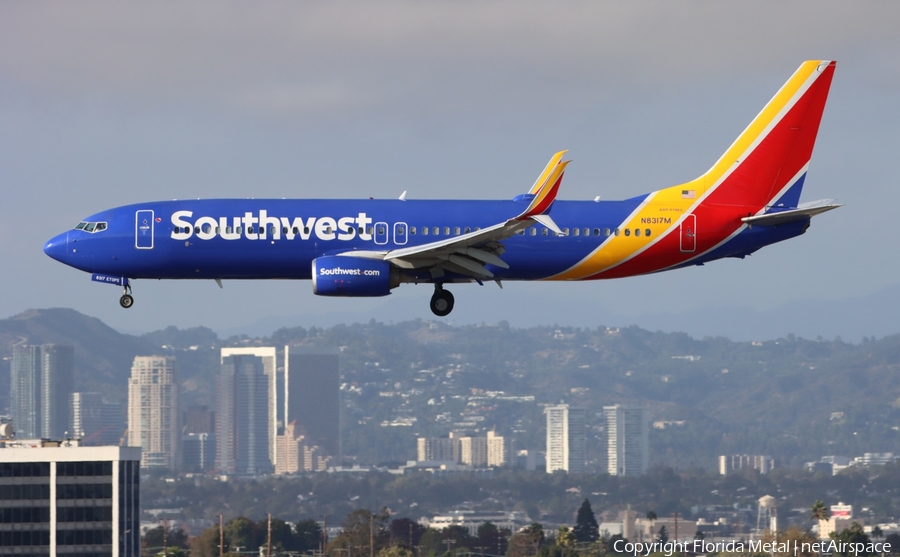 Southwest Airlines Boeing 737-8H4 (N8317M) | Photo 679244