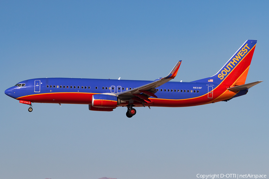 Southwest Airlines Boeing 737-8H4 (N8318F) | Photo 139137