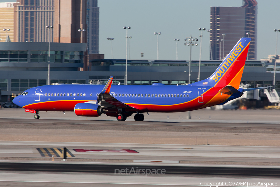 Southwest Airlines Boeing 737-8H4 (N8318F) | Photo 35355