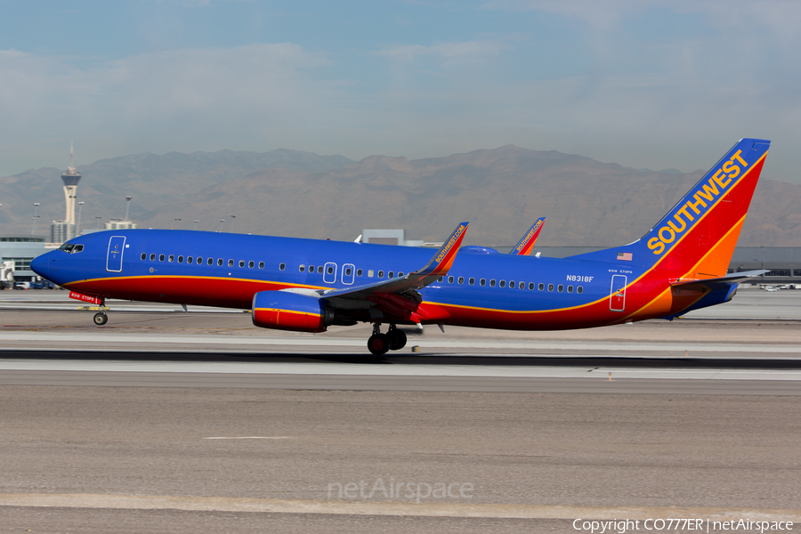 Southwest Airlines Boeing 737-8H4 (N8318F) | Photo 42797