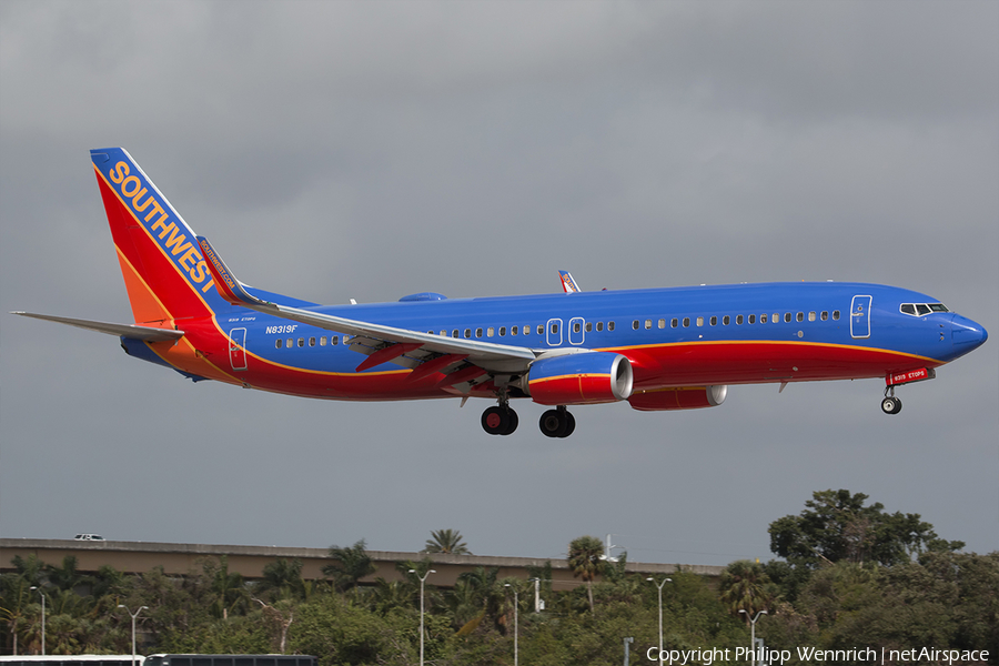 Southwest Airlines Boeing 737-8H4 (N8319F) | Photo 242455