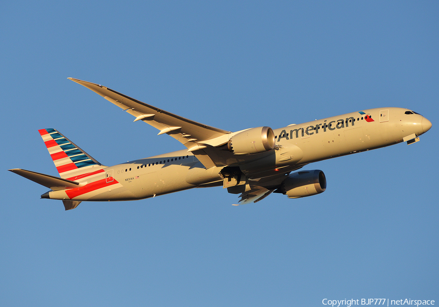 American Airlines Boeing 787-9 Dreamliner (N831AA) | Photo 195497