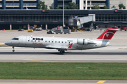 Northwest Airlink (Mesaba Airlines) Bombardier CRJ-200LR (N831AY) at  Minneapolis - St. Paul International, United States