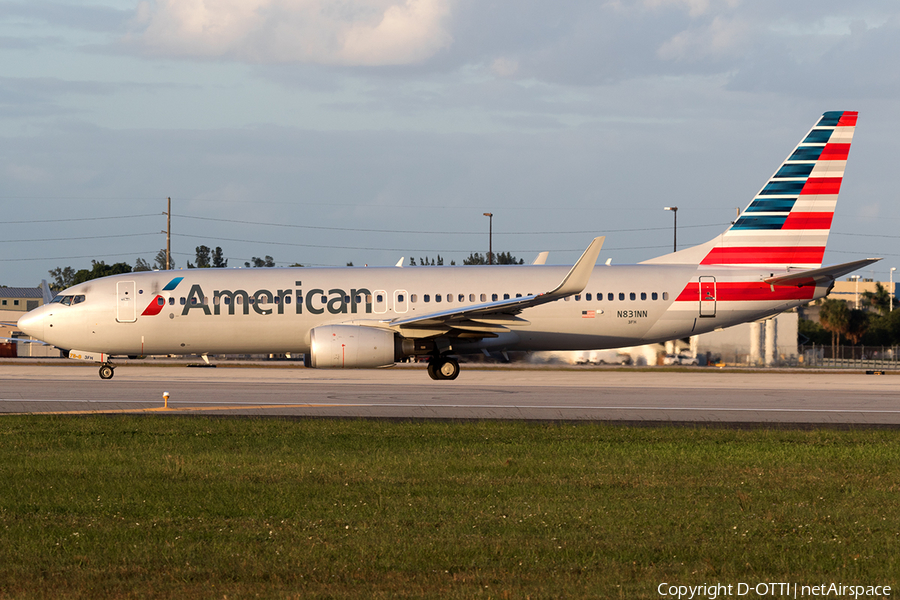 American Airlines Boeing 737-823 (N831NN) | Photo 138064