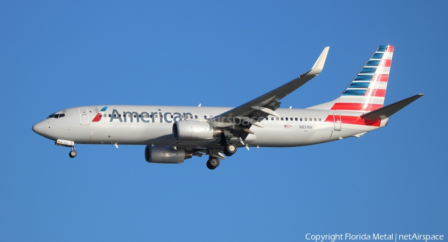 American Airlines Boeing 737-823 (N831NN) | Photo 318170
