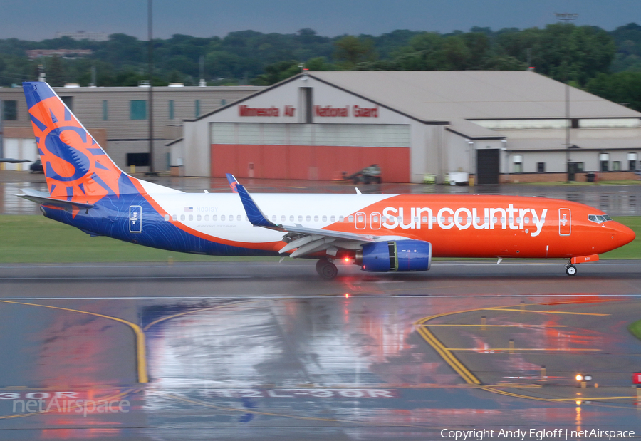 Sun Country Airlines Boeing 737-83N (N831SY) | Photo 333711