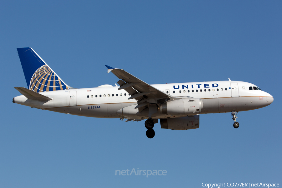 United Airlines Airbus A319-131 (N831UA) | Photo 122561