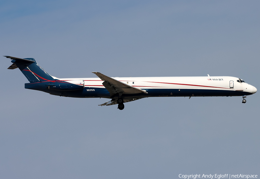 USA Jet Airlines McDonnell Douglas MD-83(SF) (N831US) | Photo 405117