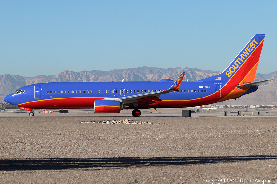 Southwest Airlines Boeing 737-8H4 (N8320J) | Photo 202041