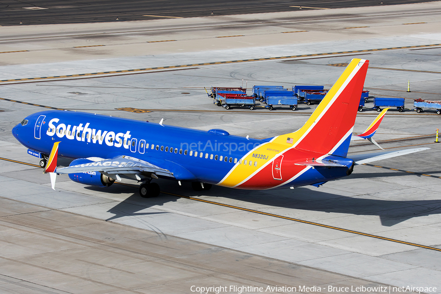Southwest Airlines Boeing 737-8H4 (N8320J) | Photo 564087