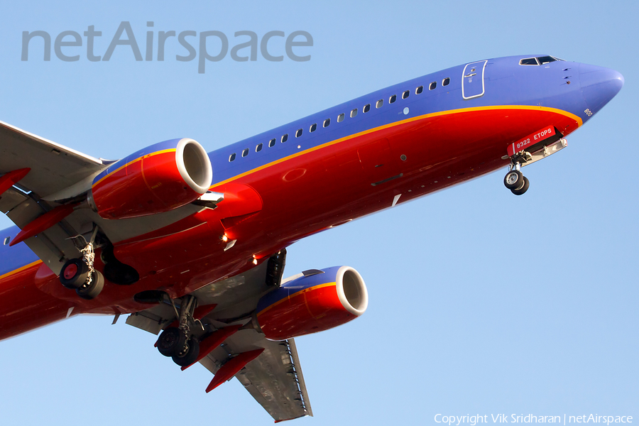 Southwest Airlines Boeing 737-8H4 (N8322X) | Photo 23385