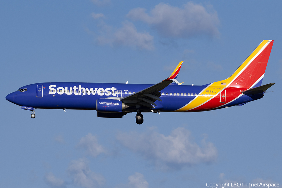 Southwest Airlines Boeing 737-8H4 (N8323C) | Photo 525203