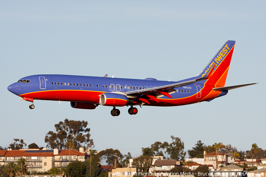 Southwest Airlines Boeing 737-8H4 (N8323C) | Photo 102025
